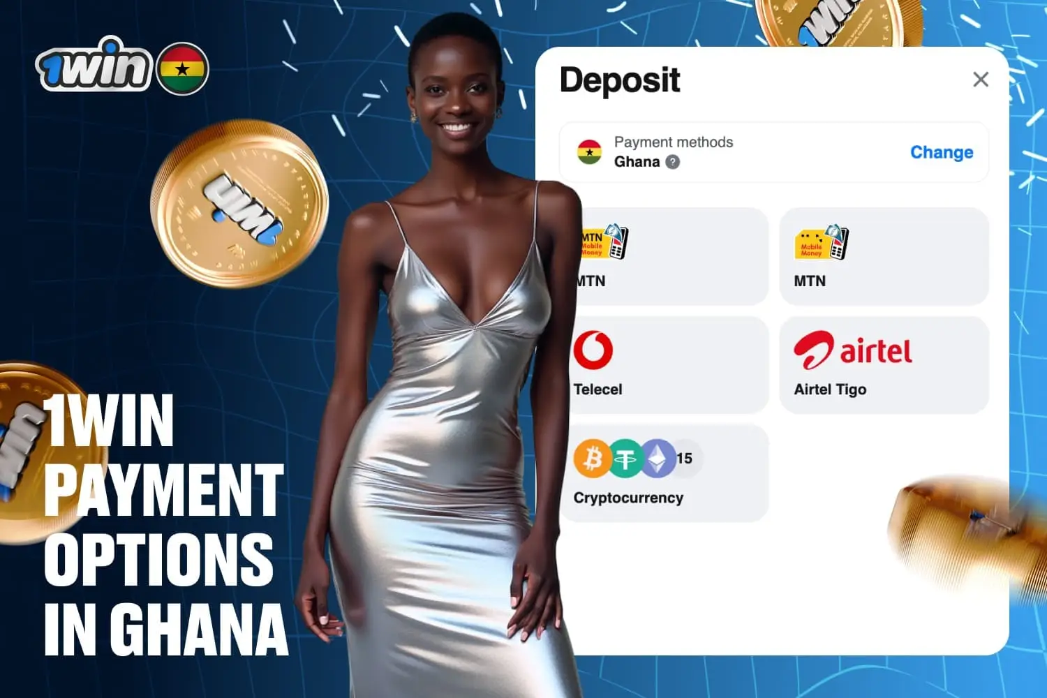 1win Payments in Ghana  – Deposit & Withdrawal Guide