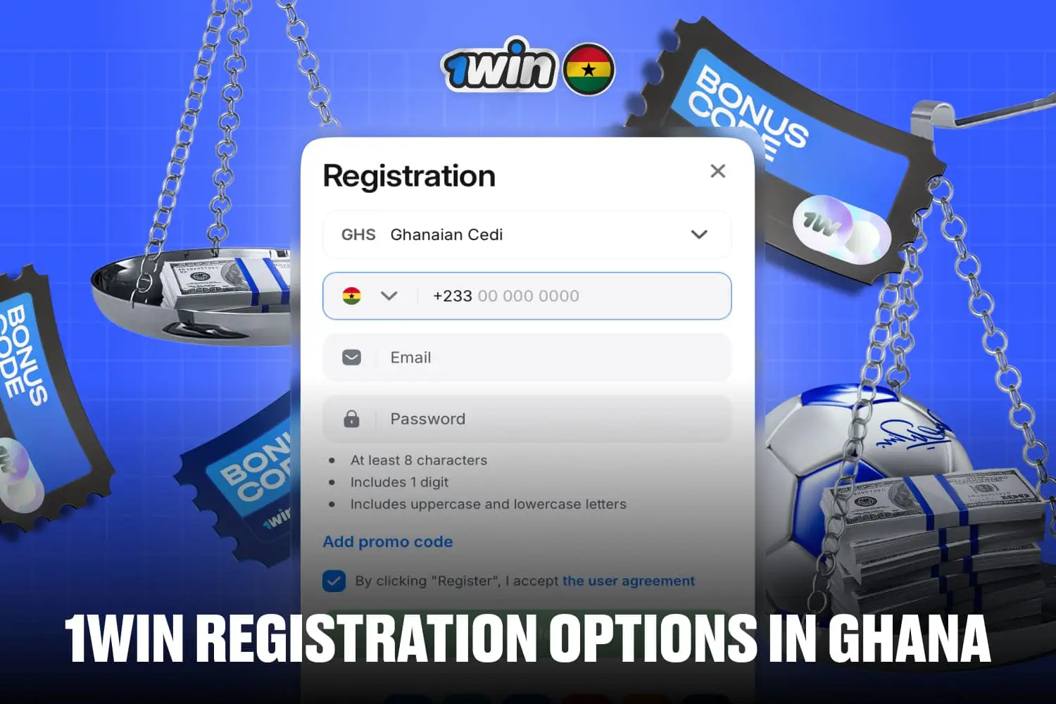 How to Register on 1win Ghana – Easy Sign Up